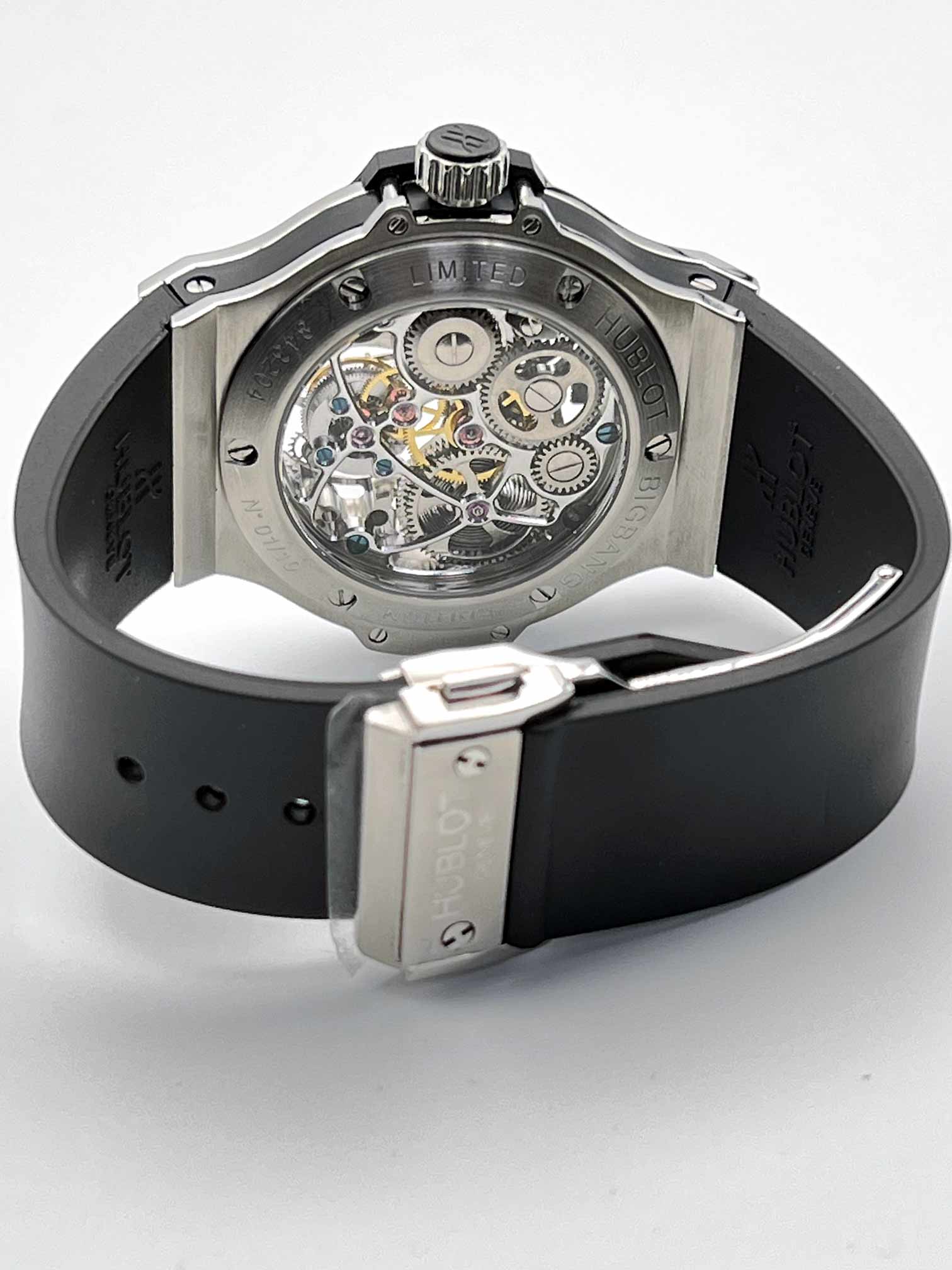 Hublot Big Bang Skeleton Tourbillon Swiss Saat Hublot Big Bang Skeleton Tourbillon Swiss Saat - Görsel 2