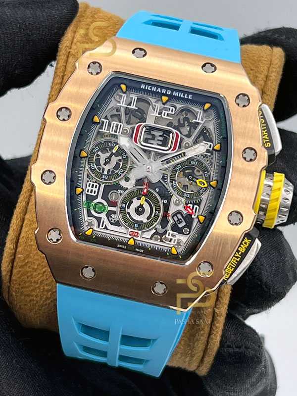 Rm11-03 Rose Gold Titanium FlyBack Watch