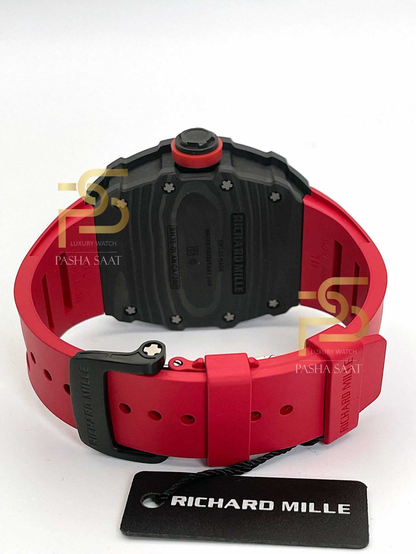 Richard Mille Rafael Nadal Carbon NTPT RM35-01 Erkek Kol Saati Richard Mille Rafael Nadal Carbon NTPT RM35-01 Erkek Kol Saati - Görsel 2