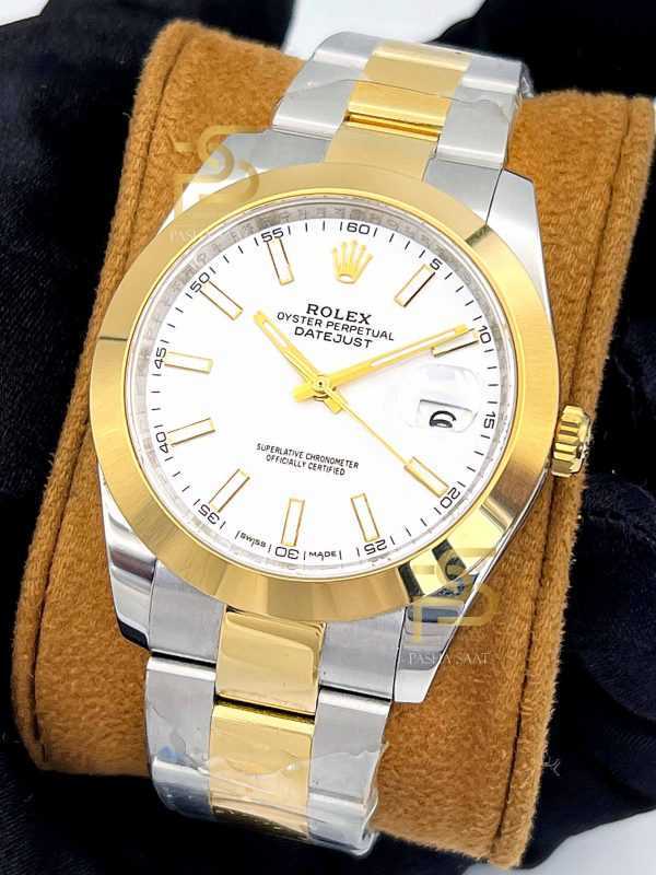 Rolex Datejust Beyaz Kadran Eta Saat