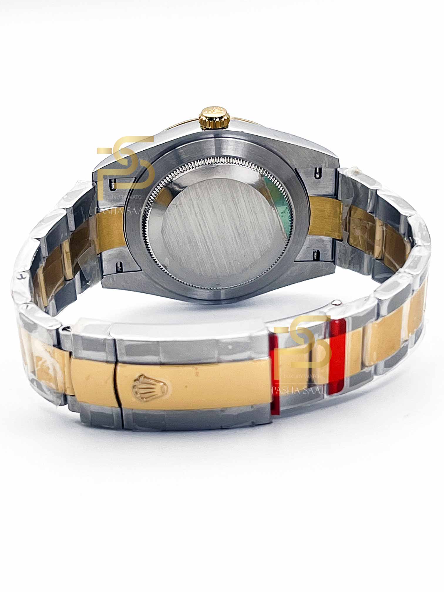 Rolex Datejust Sarı Altın Sarı Kadran Taşlı Bezel Rolex Datejust Sarı Altın Sarı Kadran Taşlı Bezel - Görsel 2