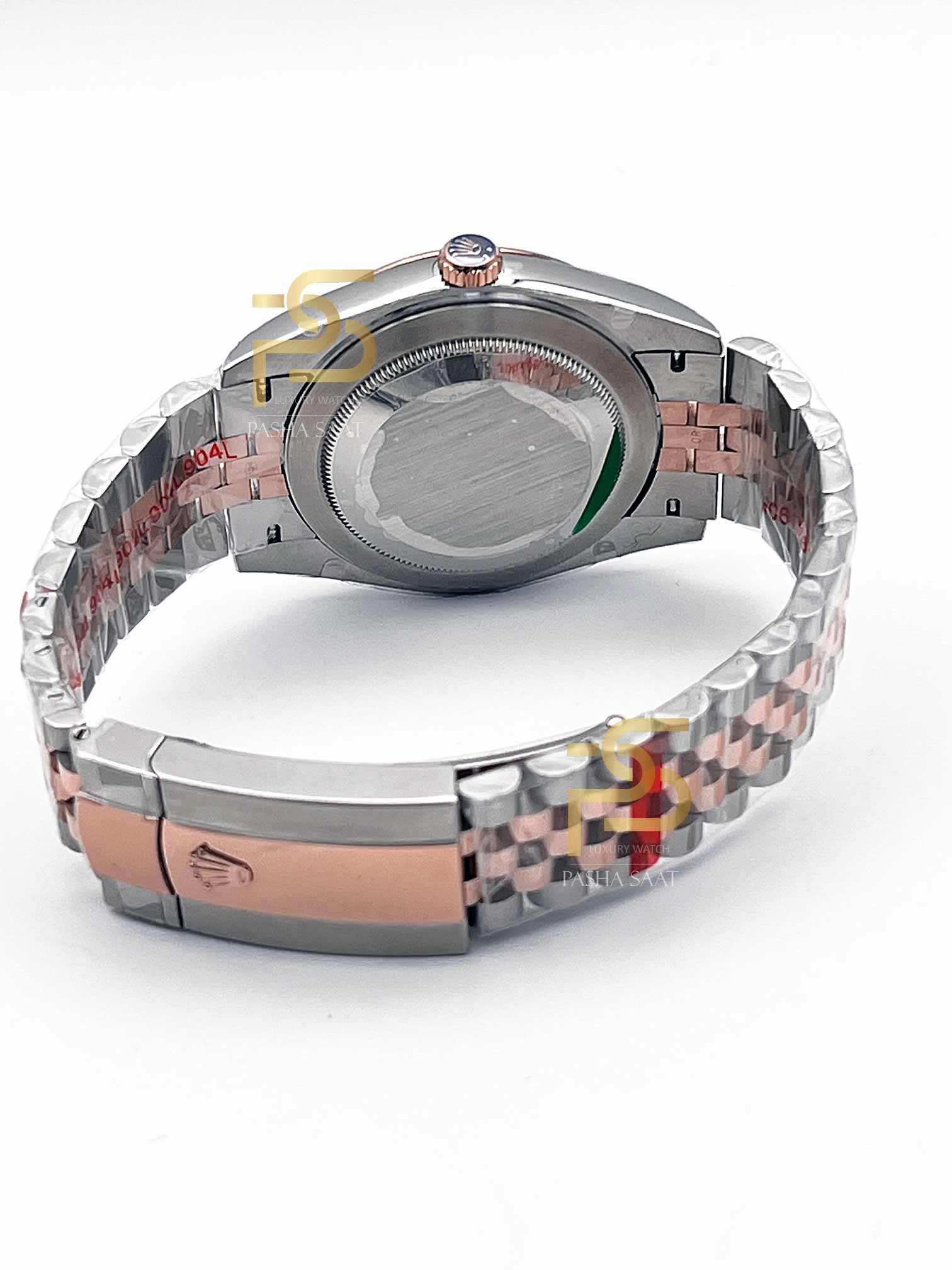 Rolex Datejust Two Tone Sundust Stick Dial Oyster Rolex Datejust Two Tone Sundust Stick Dial Oyster - Görsel 2