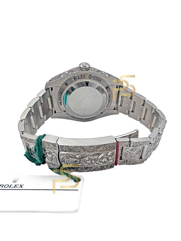 Rolex Milgauss 116400 Blue Dial Swiss Eta 2836