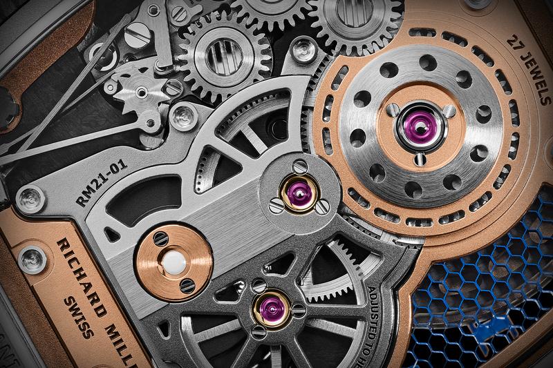 Richard Mille Rm21-01 Tourbillon Aerodyne rm21 01 tourbillon