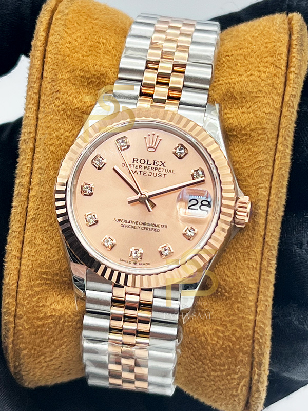 Datejust 31 shop rose gold