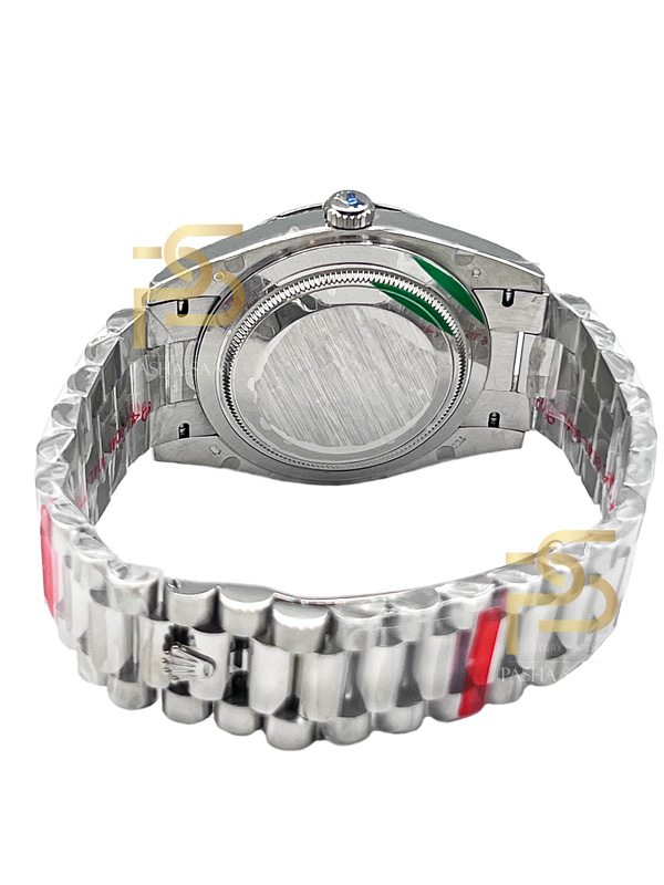 Rolex Day-Date 40 Platinum Motif Dial 228206