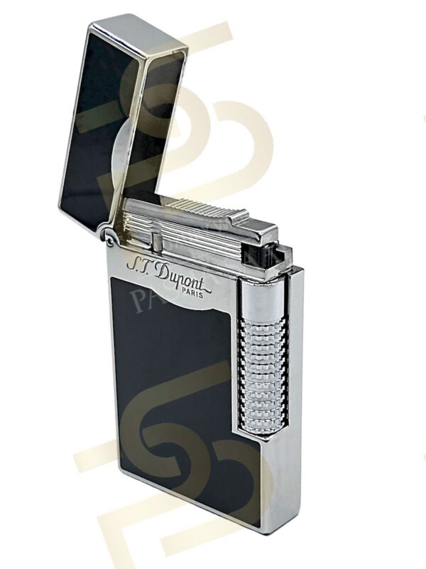 ST Dupont Ligne 2 Lighter Black Chinese Lacquer 16296