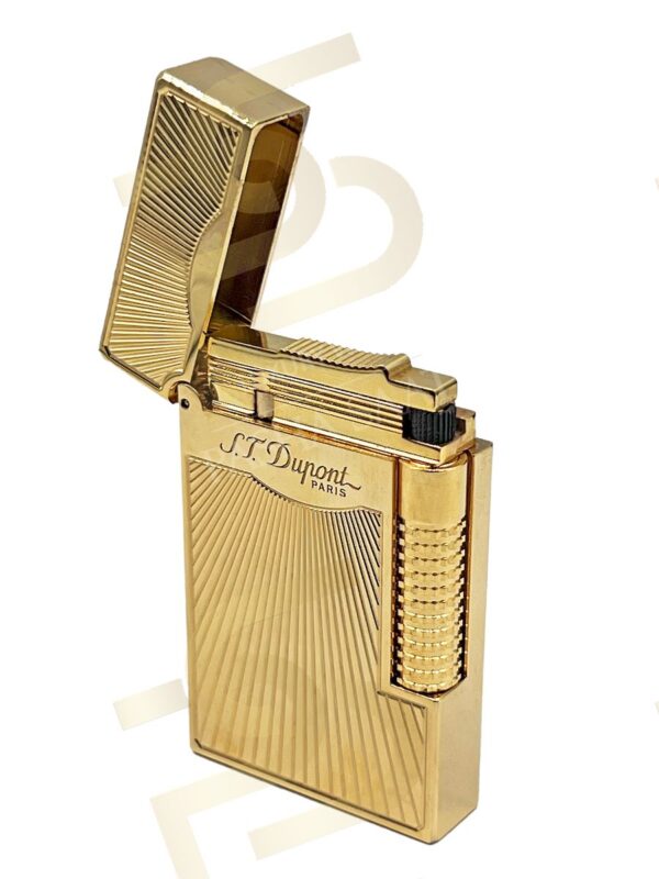 ST Dupont Lighter Ligne 2 Yellow Gold