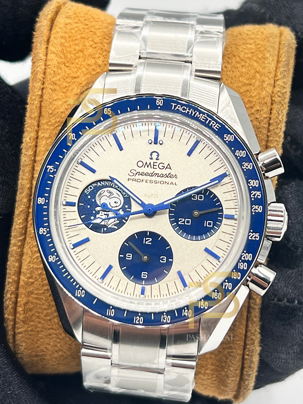 Omega Silver Snoopy 50th Anniversary