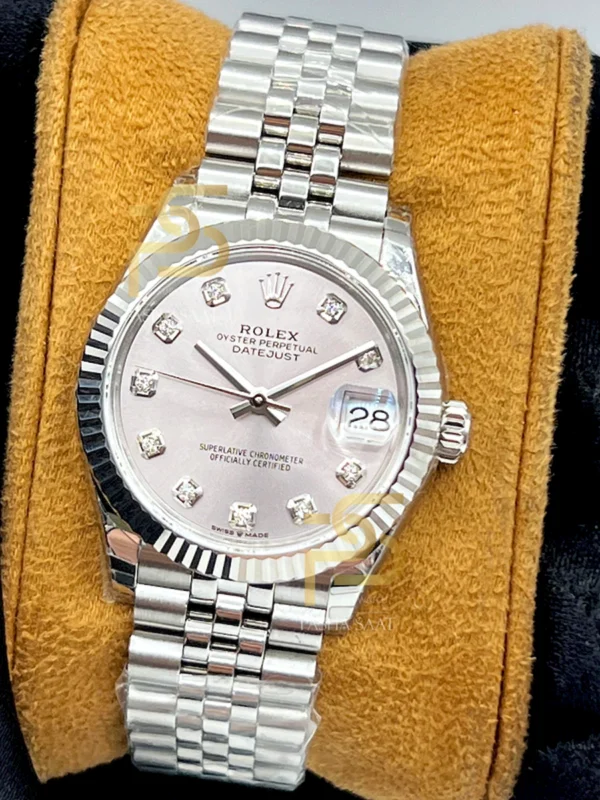 Rolex Datejust 31 Gümüş Taşlı Kadran Jubilee