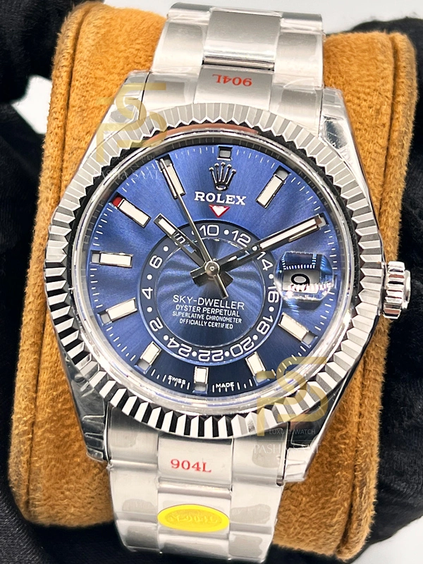 Rolex Sky Dweller Mavi Oyster Kordon Noob Fac.