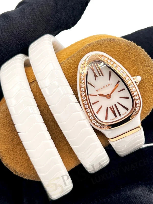 Bvlgari Serpenti Spiga Seramik Saat 102613