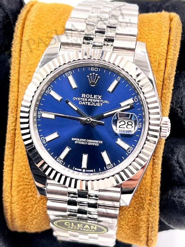 Rolex Datejust Jubilee Blue Dial Clean Factory