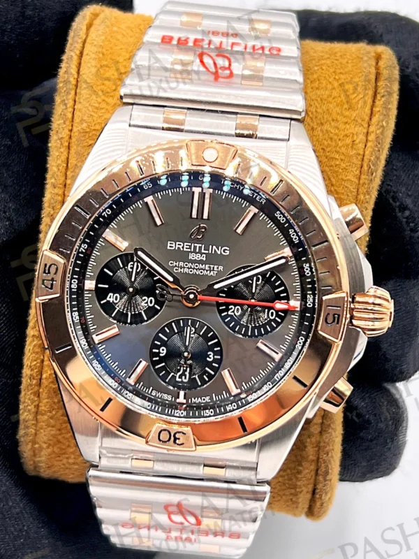 Breitling Chronomat Two Tone Grey Dial