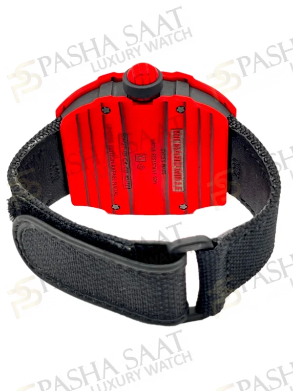 Richard Mille RM27-03 Red Rafa Carbon Tekstil Kordon