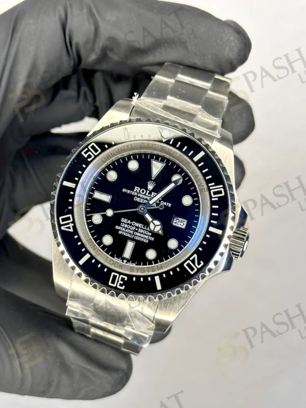 Sea Dweller Deepsea Siyah Rolex Çelik Saat