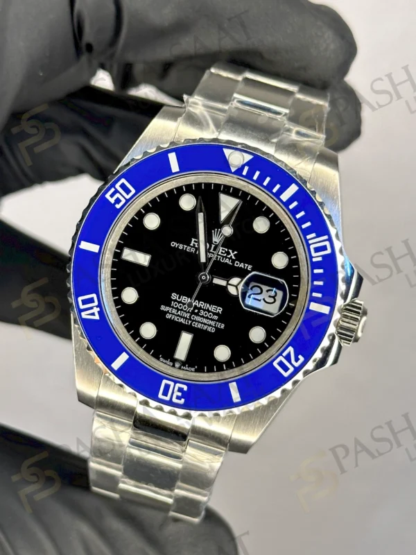 Rolex Submariner Mavi Seramik Bezel Siyah Kadran A+++ Saat
