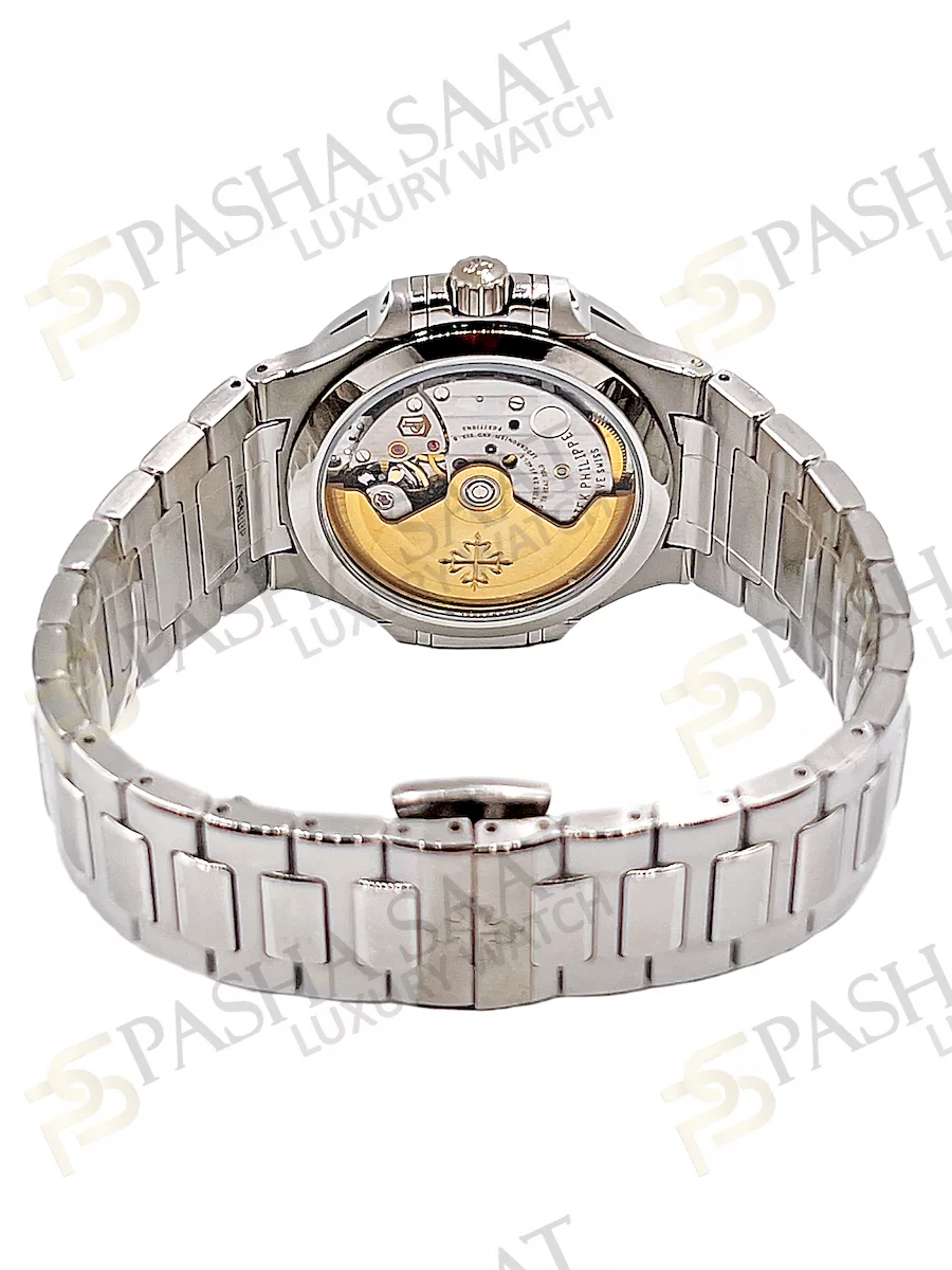 Patek Philippe Nautilus Ladies Beyaz Kadran Saat Patek Philippe Nautilus Ladies Beyaz Kadran Saat