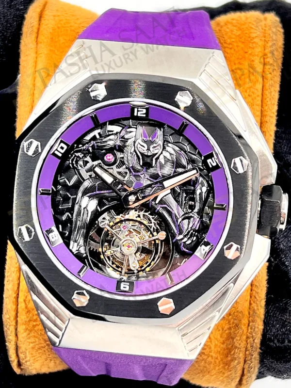 AP Royal Oak Concept Marvel Black Panther Tourbillon 26620IO