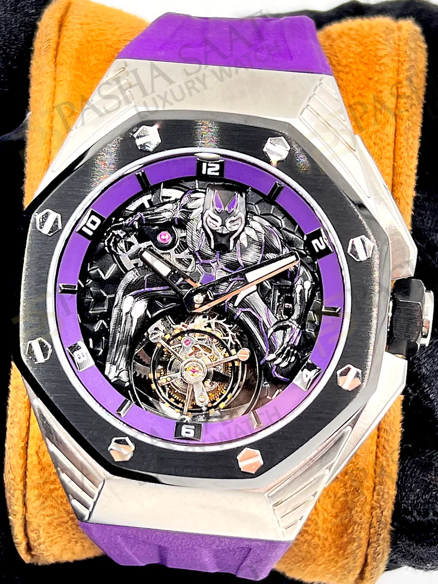 AP Royal Oak Concept Marvel Black Panther Tourbillon 26620IO.OO.D077CA.01 AP Royal Oak Concept Marvel Black Panther Tourbillon 26620IO