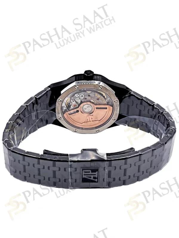 AP Royal Oak Black Ceramic Ladies 34mm Black Dial 77350CE.OO.1266CE.01