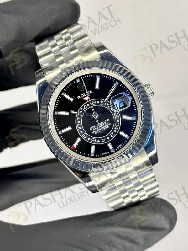 Rolex Sky Dweller YZ Factory Siyah Kadran Replika Saat