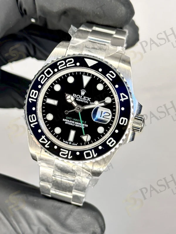 Rolex Gmt Master II Siyah Replika Saat