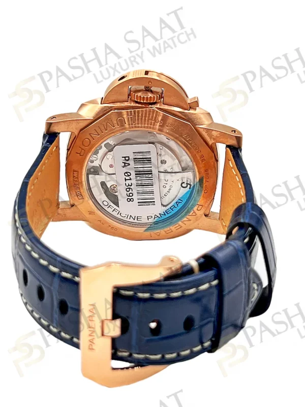 PAM01112 Luminor Marina Goldtech™ Sole Blu