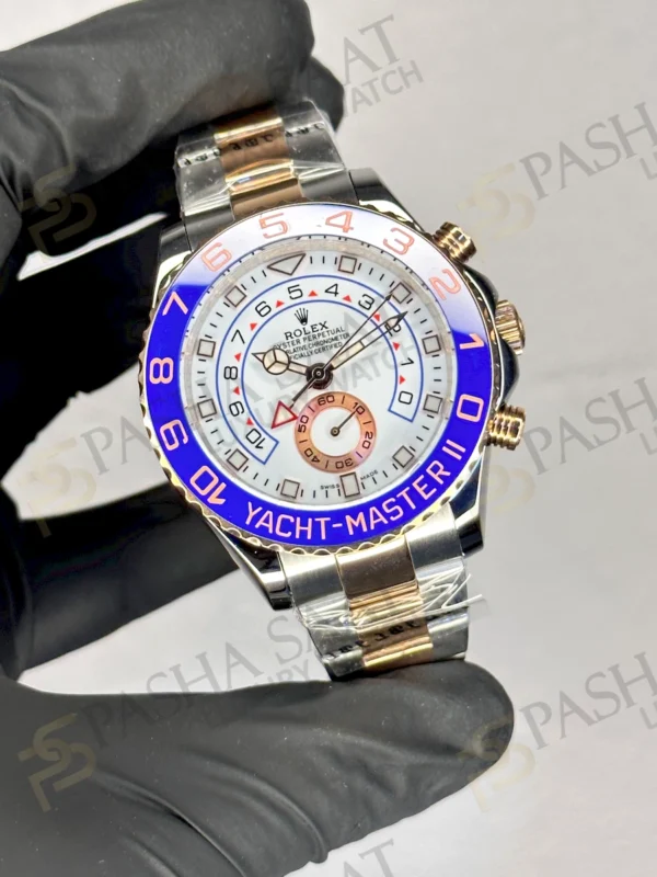 Rolex Yacht Master II Çift Renk Mercedes Replika Saat