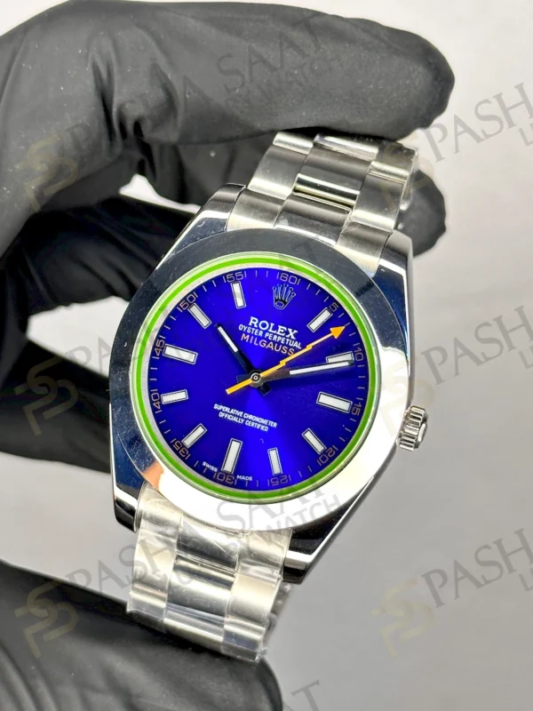 Rolex Milgauss Mavi A+++ Replika Saat