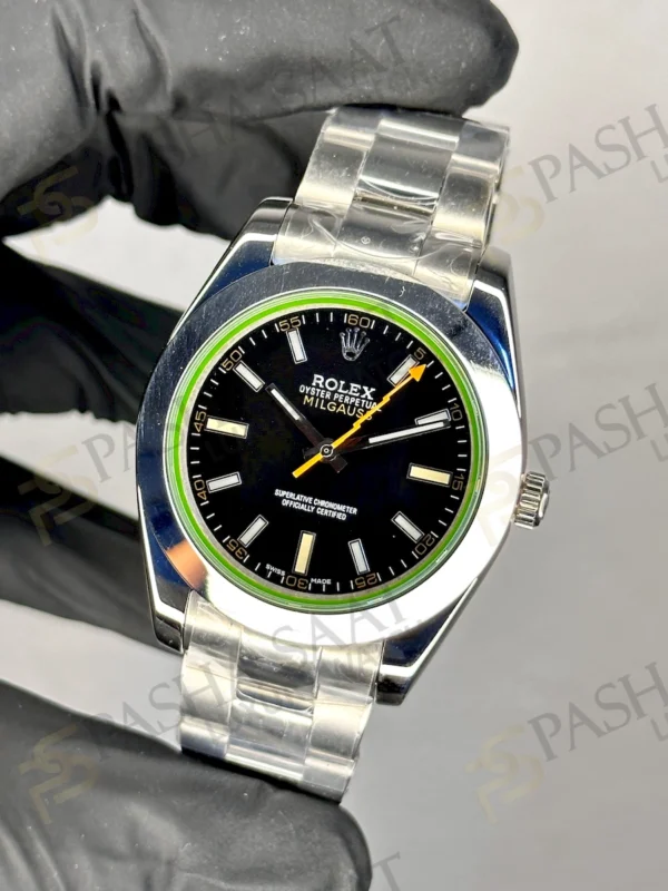 Rolex Milgauss Siyah Kadran A+++ Replika Saat