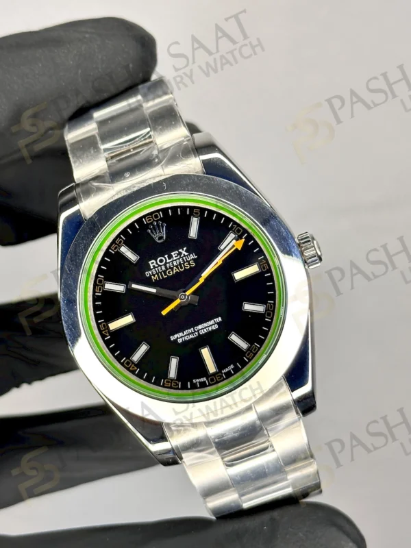 Rolex Milgauss Siyah Kadran A+++ Replika Saat