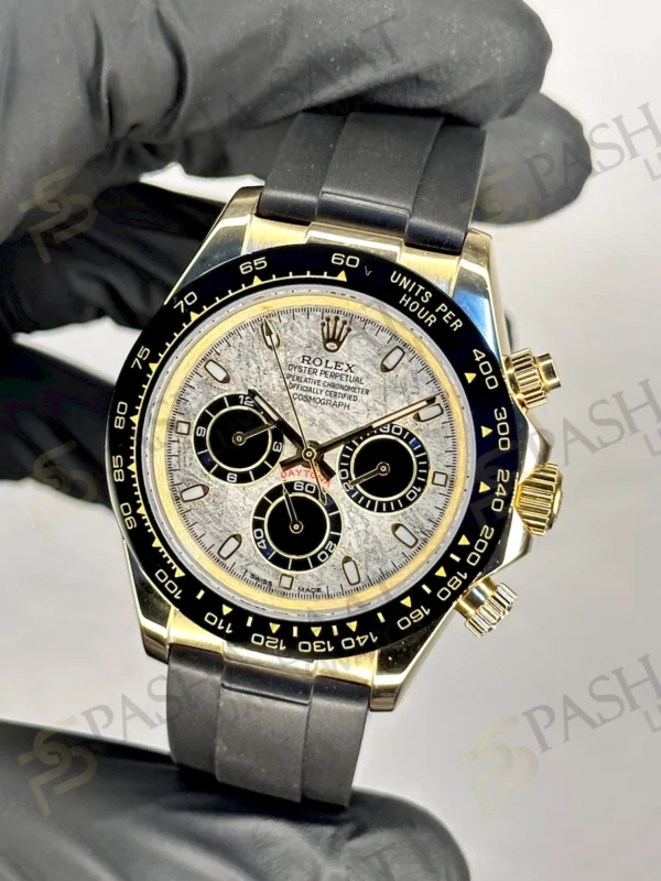 Rolex Daytona Meteorite Gold Oysterflex Kordon