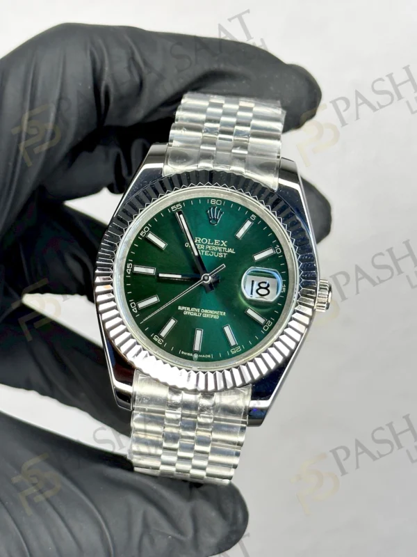 Rolex Datejust Yeşil Kadran Jubilee Bilezik