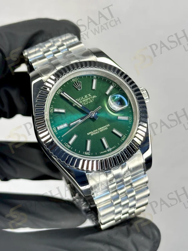 Rolex Datejust Yeşil Kadran Jubilee Bilezik