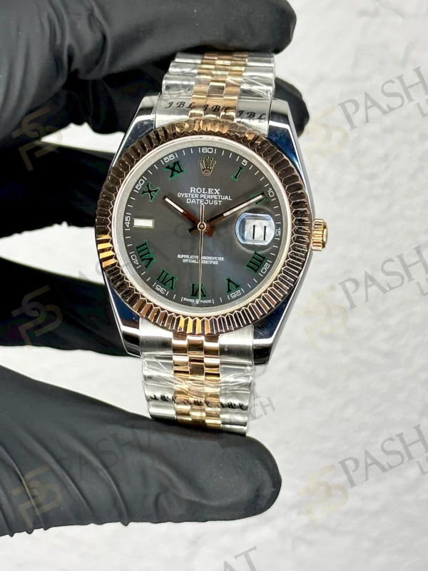 Rolex Datejust Wimbledon Rose Çift Renk Jubilee