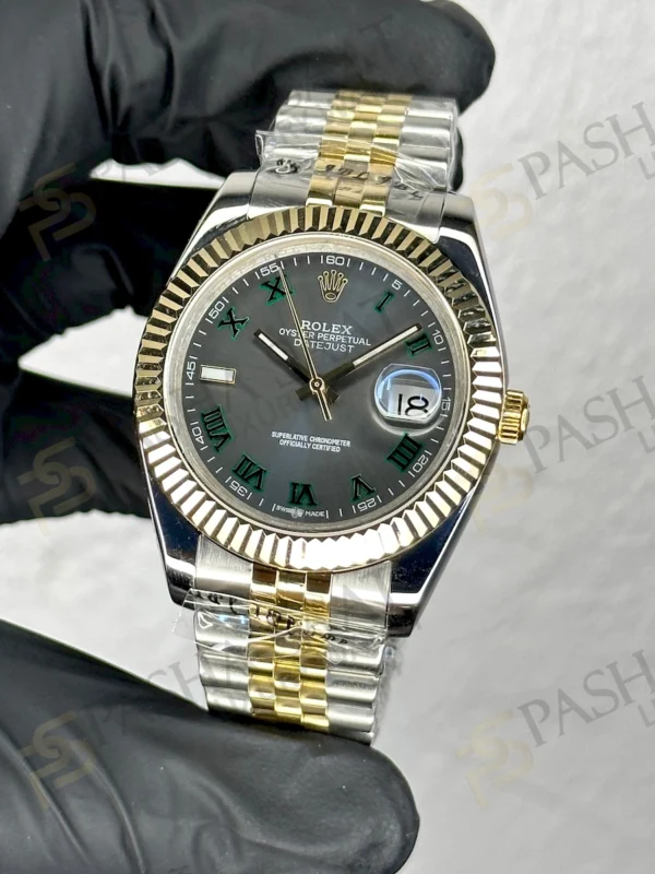 Rolex Datejust Wimbledon Gold Çift Renk Jubilee