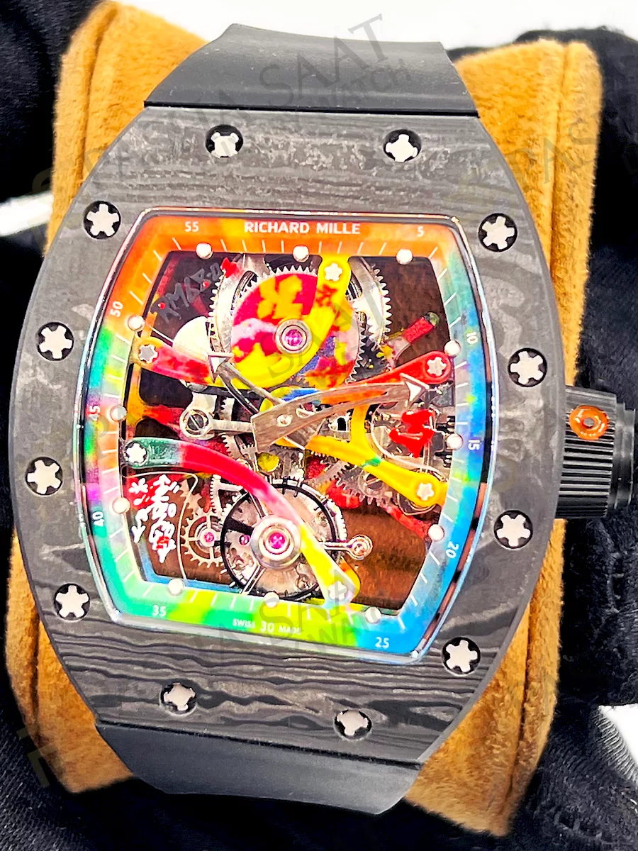 Richard Mille RM68 01 Tourbillon Cyril Kongo Graffiti Art