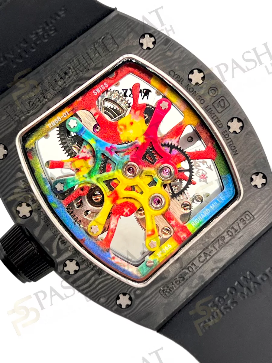 Richard Mille RM68 01 Tourbillon Cyril Kongo Graffiti Art