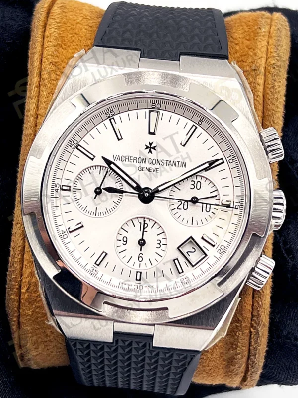 Vacheron Overseas Chronograph Silver 5500V