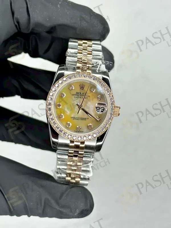 Rolex Datejust 31 Everose Gold Mother of Pearl