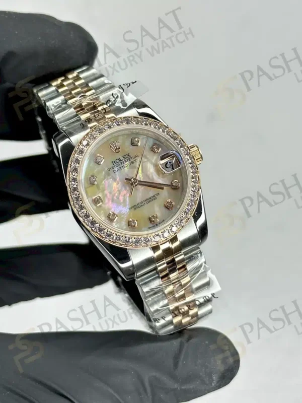 Rolex Datejust 31 Everose Gold Mother of Pearl