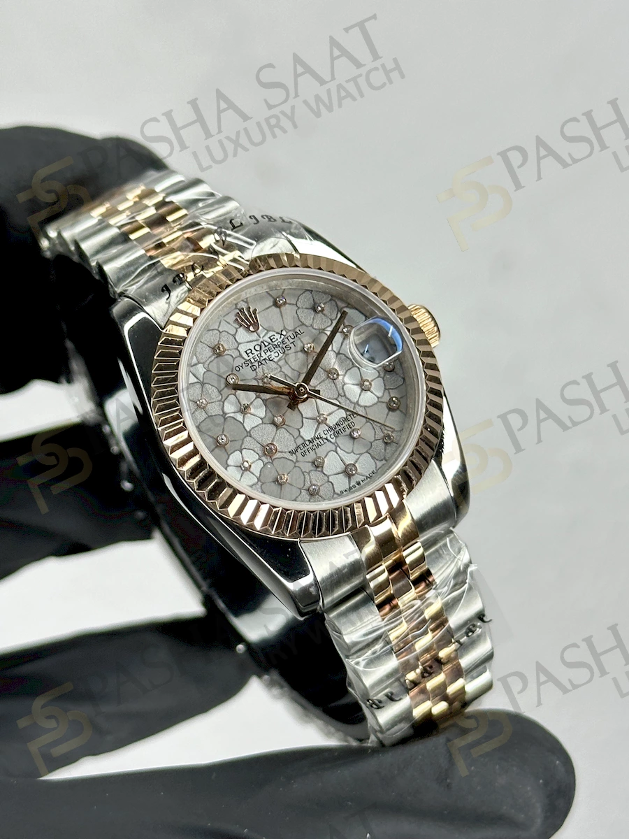 Rolex Datejust 31 Çiçek Desenli Kadın Saati Rolex Datejust 31 Çiçek Desenli Kadın Saati