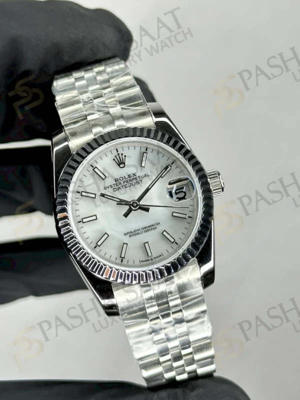 Rolex Datejust 31 Beyaz İndex Kadran İmitasyon Saat