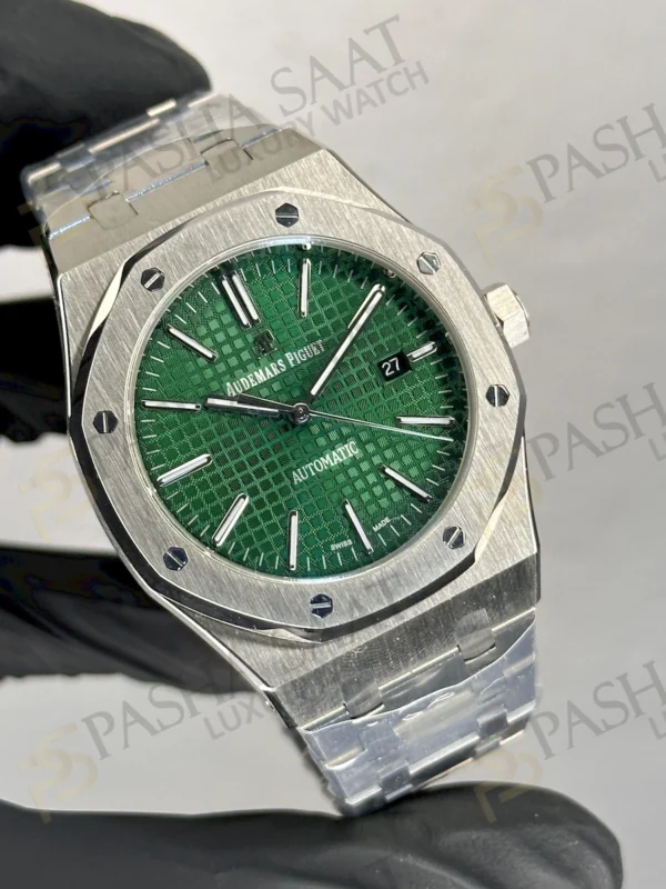 Audemars Piguet Automatic 41 Yeşil Kadran Replika Saat