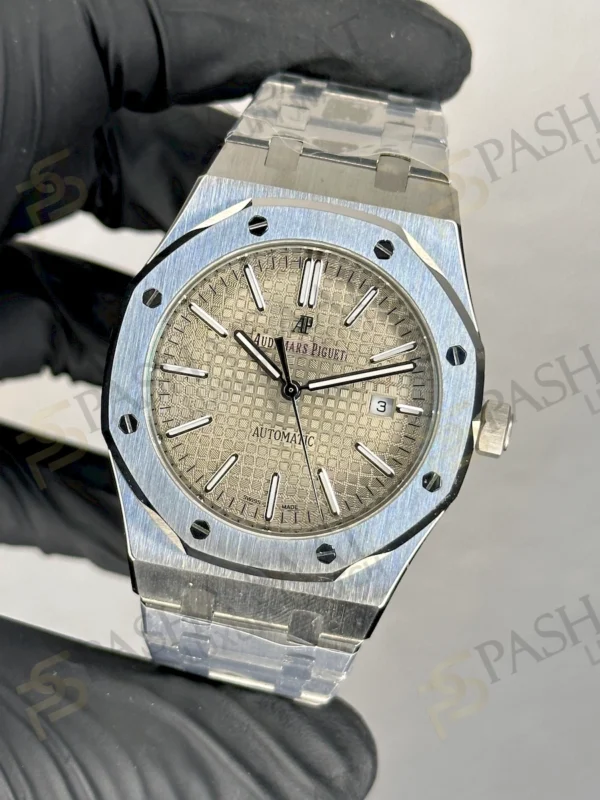 Audemars Piguet Otomatik Saat Krem Kadran İmitasyon