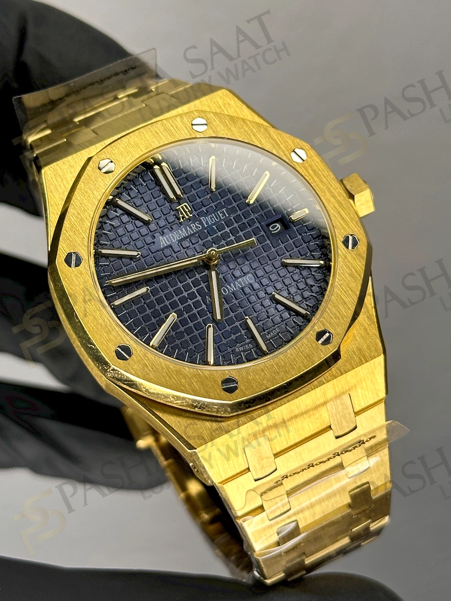 Audemars Piguet Sarı Mavi Çelik Erkek Saati Audemars Piguet Sarı Mavi Çelik Erkek Saati