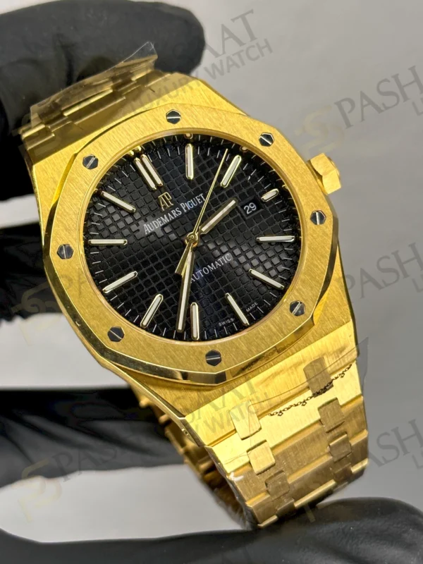 Audemars Piguet Sarı Saat Siyah Kadran