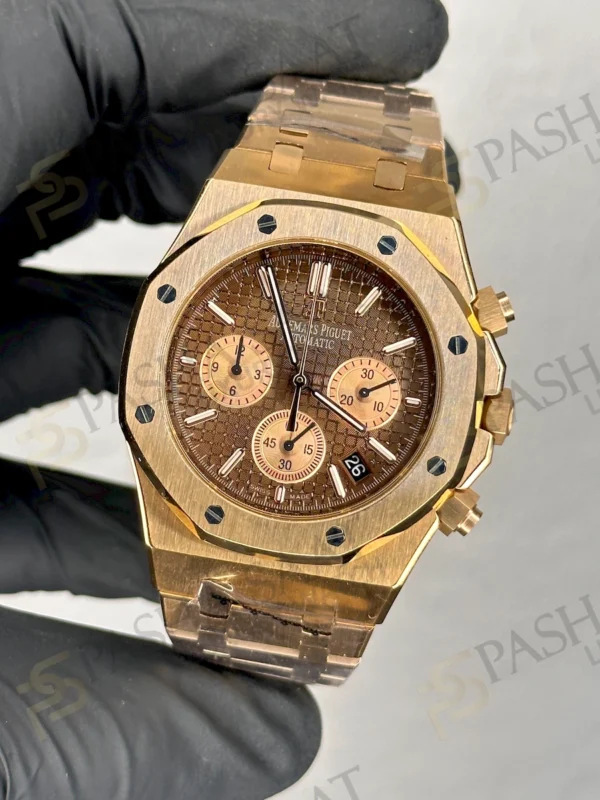 Audemars Piguet Royal Oak Chrono Rose Kahve