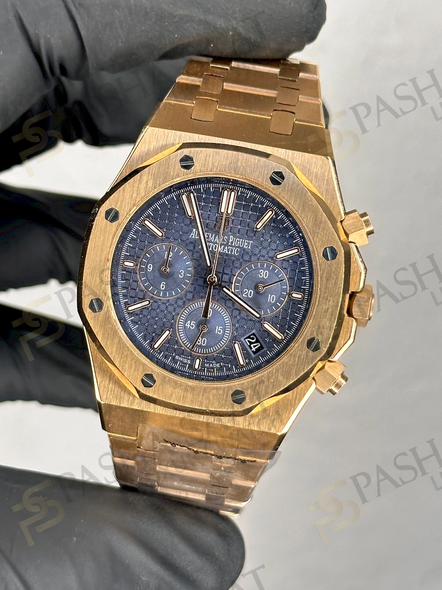 Audemars Piguet Royal Oak Mavi Kronolu Replika Saat Audemars Piguet Royal Oak Mavi Kronolu Replika Saat